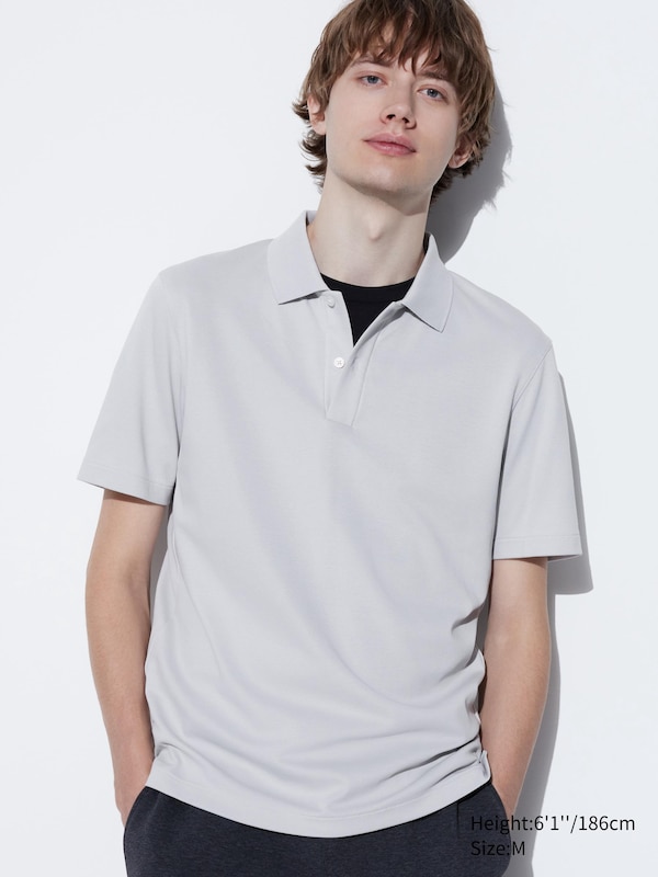 AIRism Cotton Pique Polo Shirt | UNIQLO US