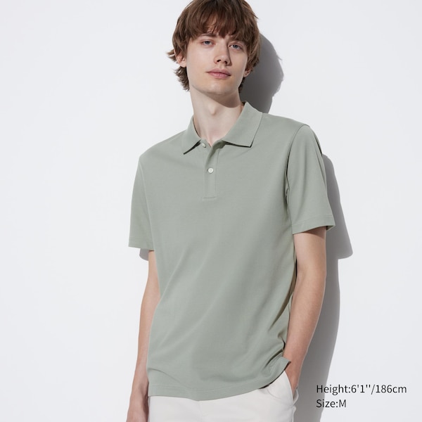 AIRism Cotton Pique Polo Shirt | UNIQLO US