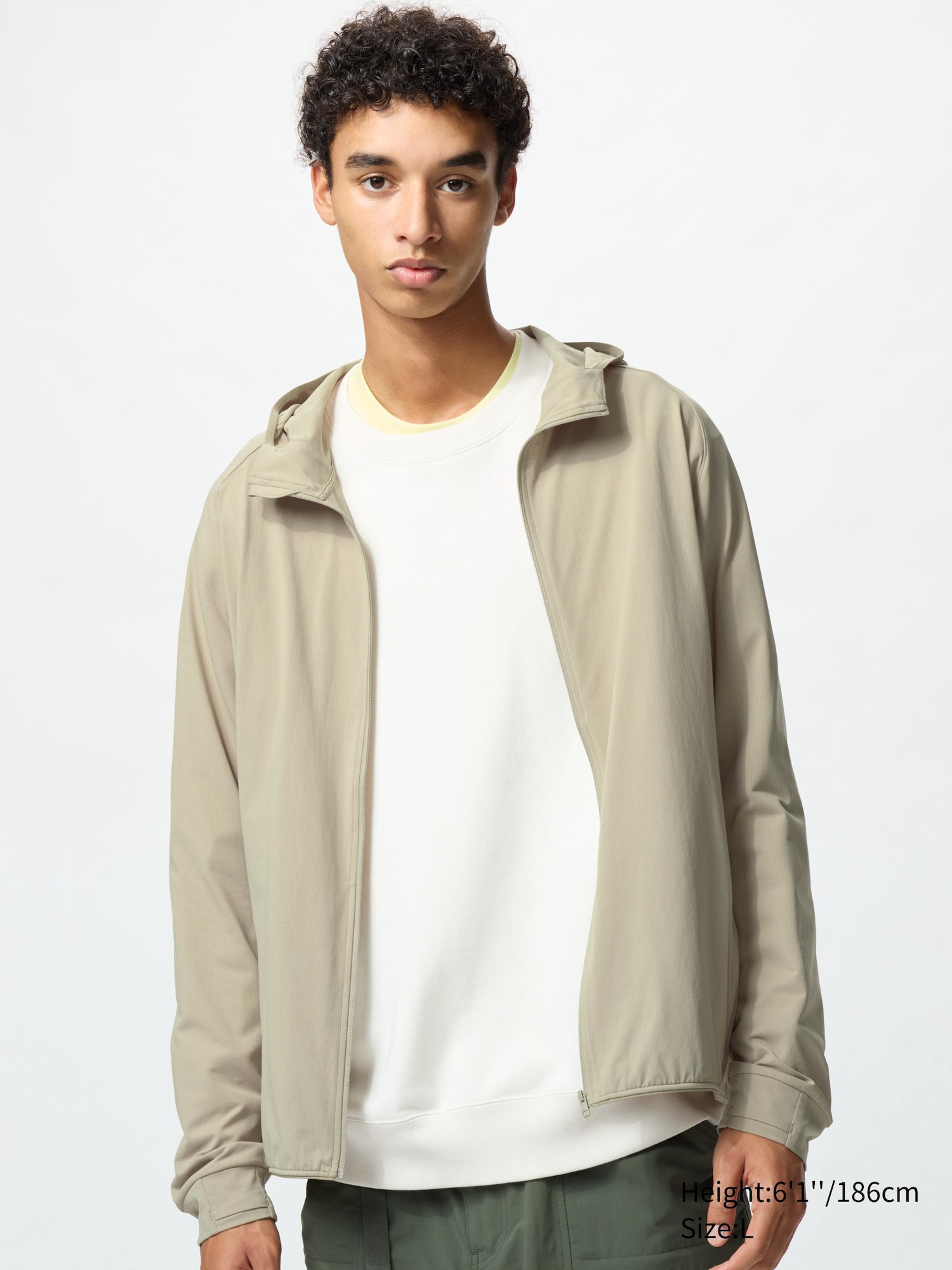 Ultra Stretch DRY EX Full Zip Hoodie UNIQLO US