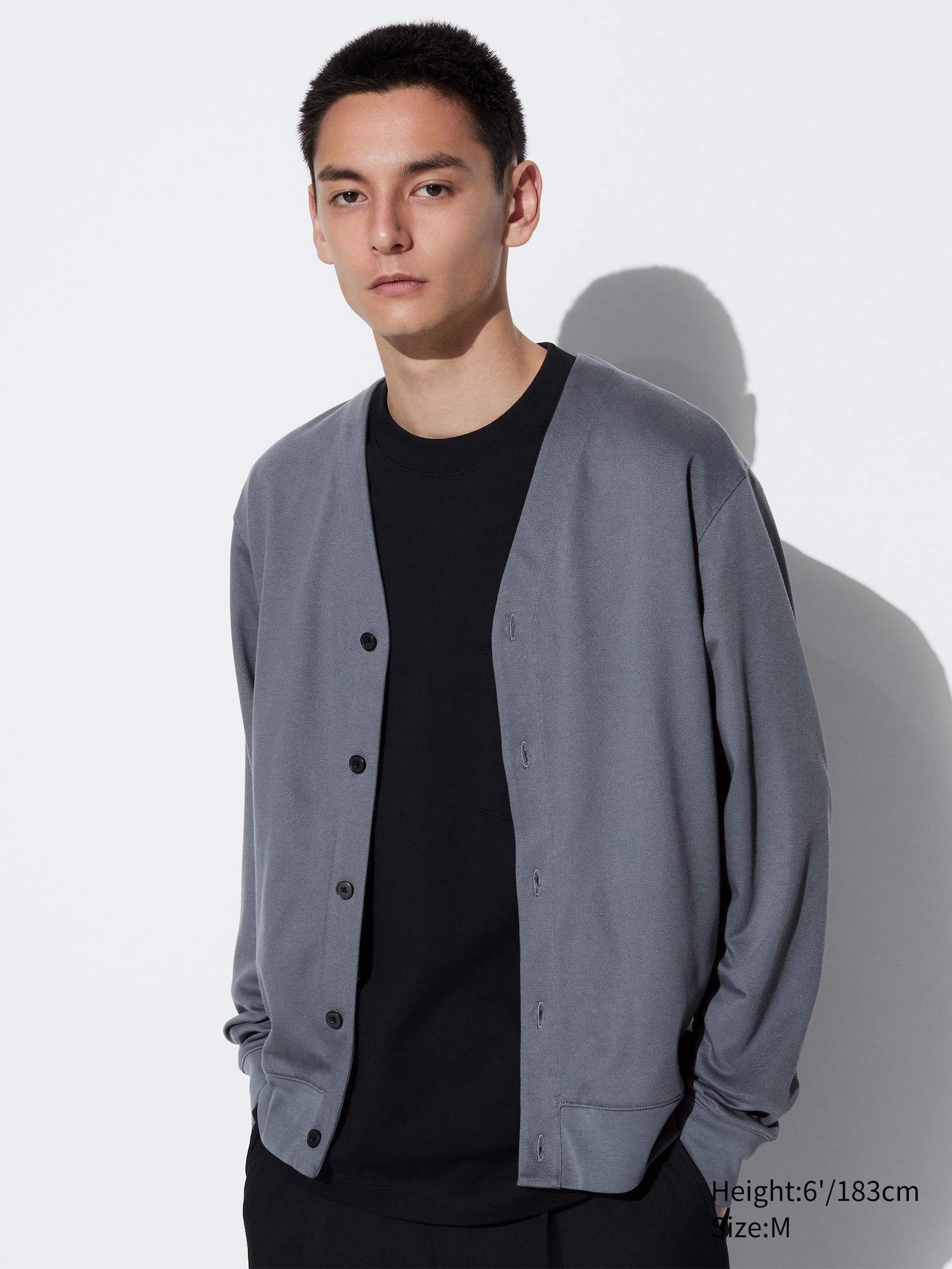 AIRism Cotton Long Sleeve Cardigan | UNIQLO US