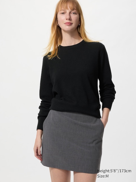 Кашемировый свитер Uniqlo black
