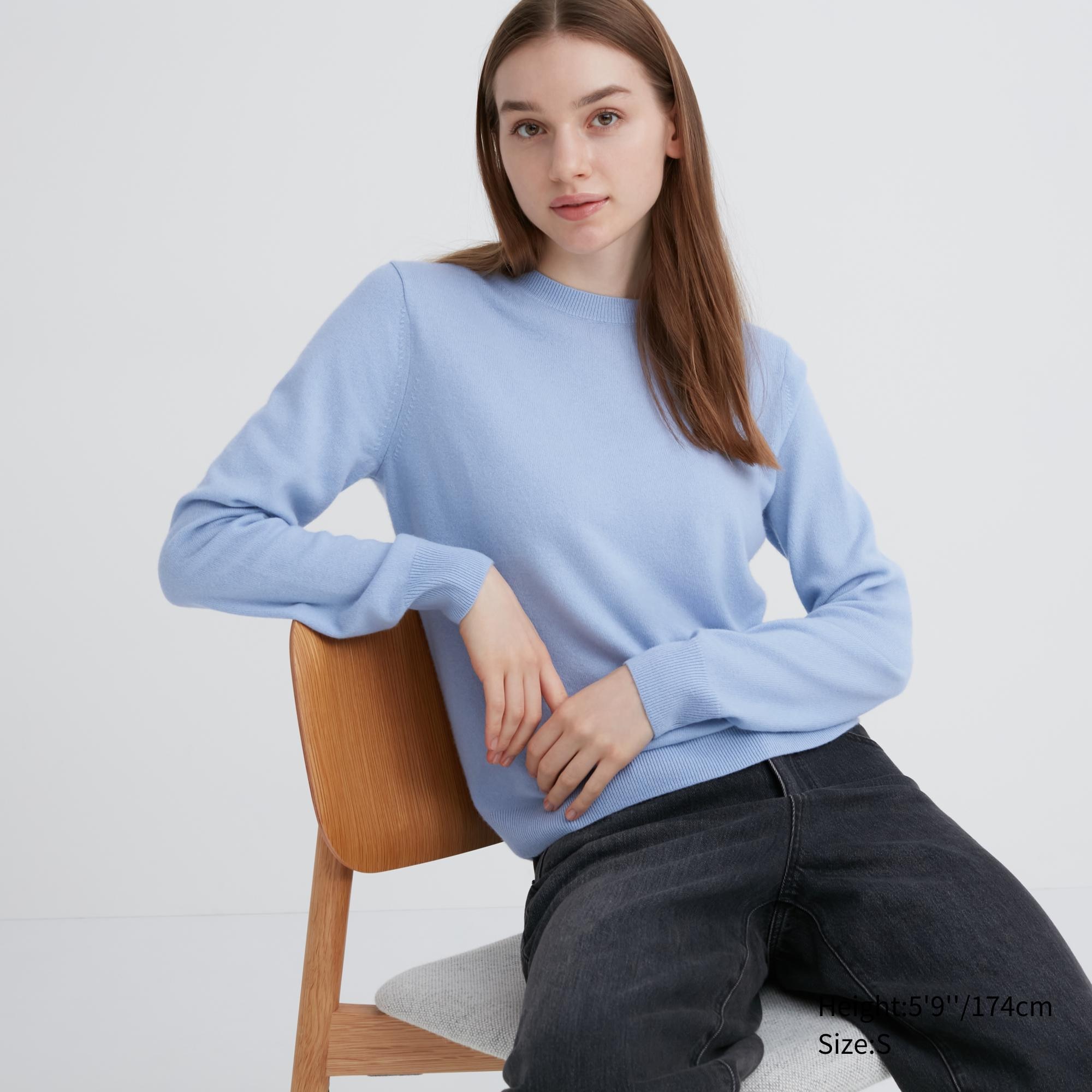 Cashmere Crew Neck Long-Sleeve Sweater | UNIQLO US