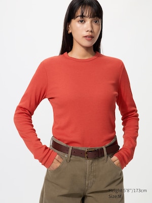 Soft Ribbed T-Shirt | Long Sleeve