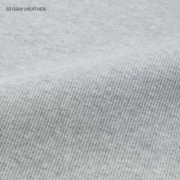 Soft Ribbed Crew Neck Long-Sleeve T-Shirt | UNIQLO US