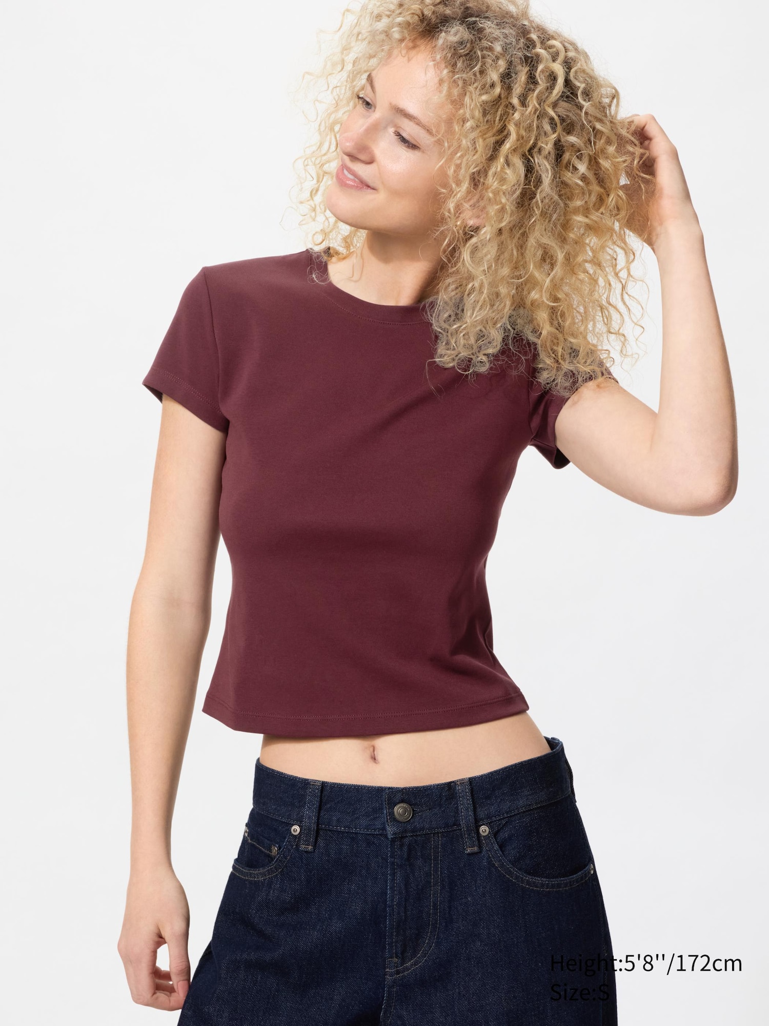 Mini T-Shirt – WINE / S