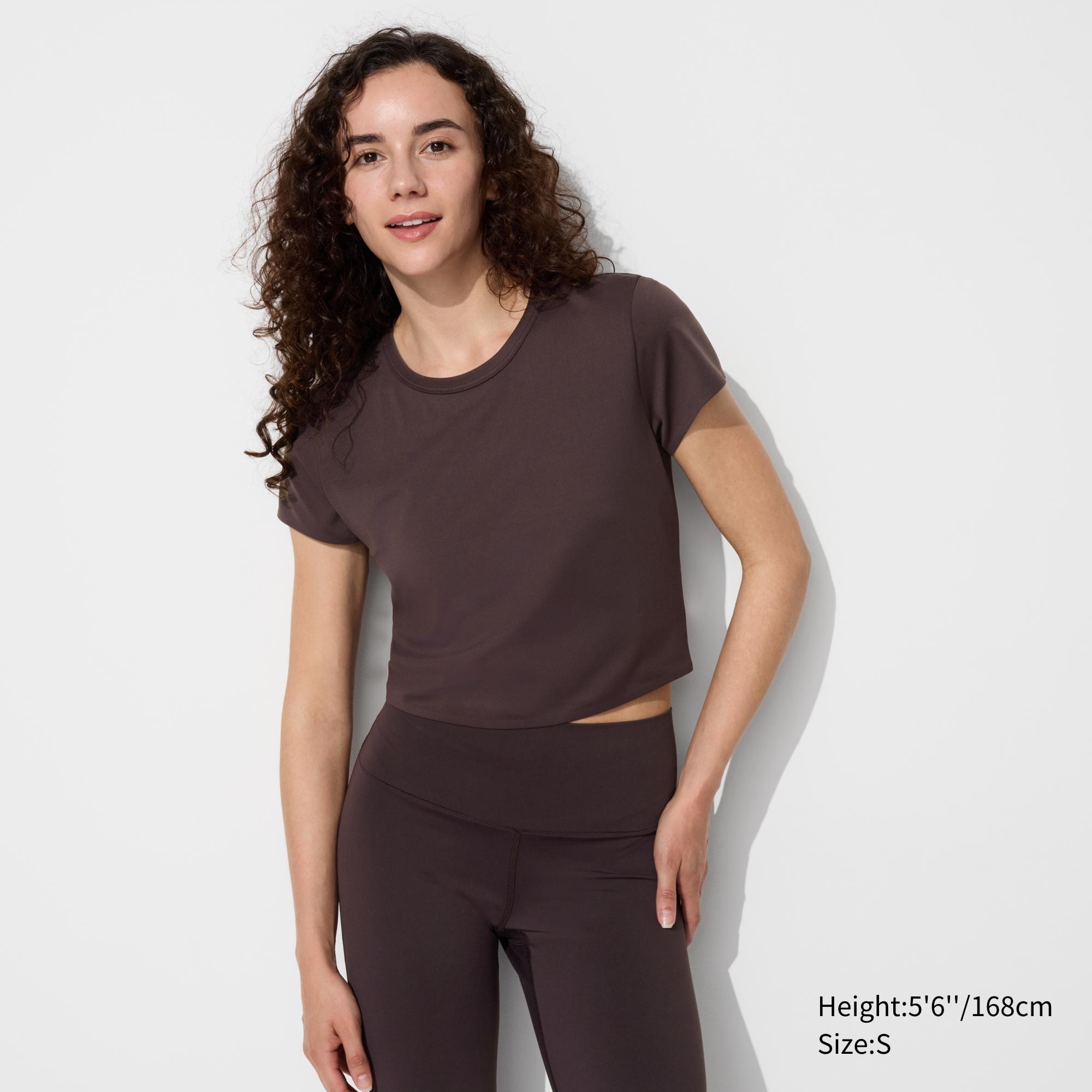 Ultra Stretch AIRism Cropped T-Shirt