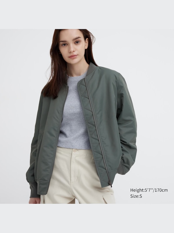 Ribbed Blouson