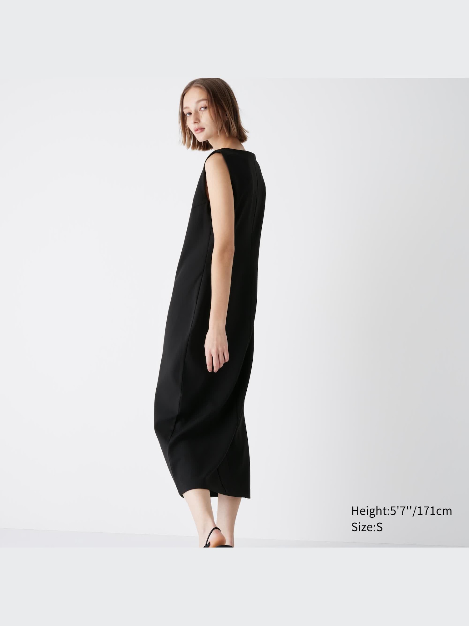 Women's Crepe Jersey Sleeveless Dress | UNIQLO US