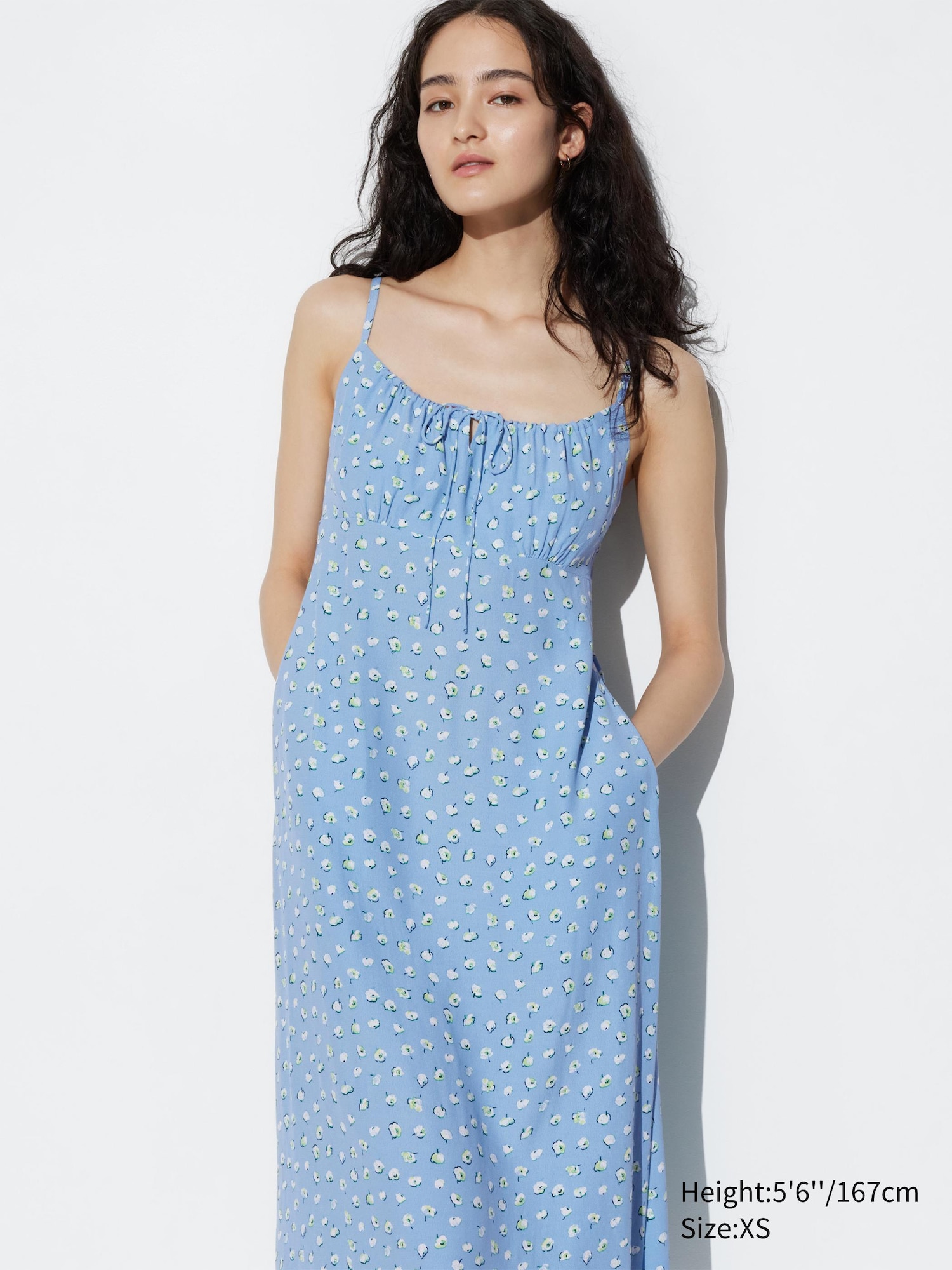 Printed Flare Camisole Dress | UNIQLO US