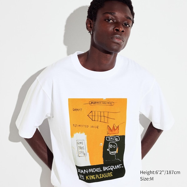 Jean-Michel Basquiat King Pleasure UT (Oversized Short-Sleeve Graphic T ...
