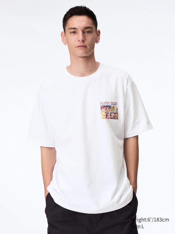 CAPCOM 40th UT (Oversized Short-Sleeve Graphic T-Shirt) | UNIQLO US