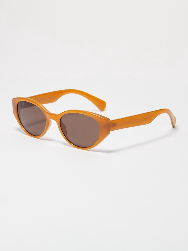 Oval Cat Eye Sunglasses