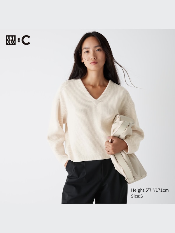 V-Neck Short Sweater