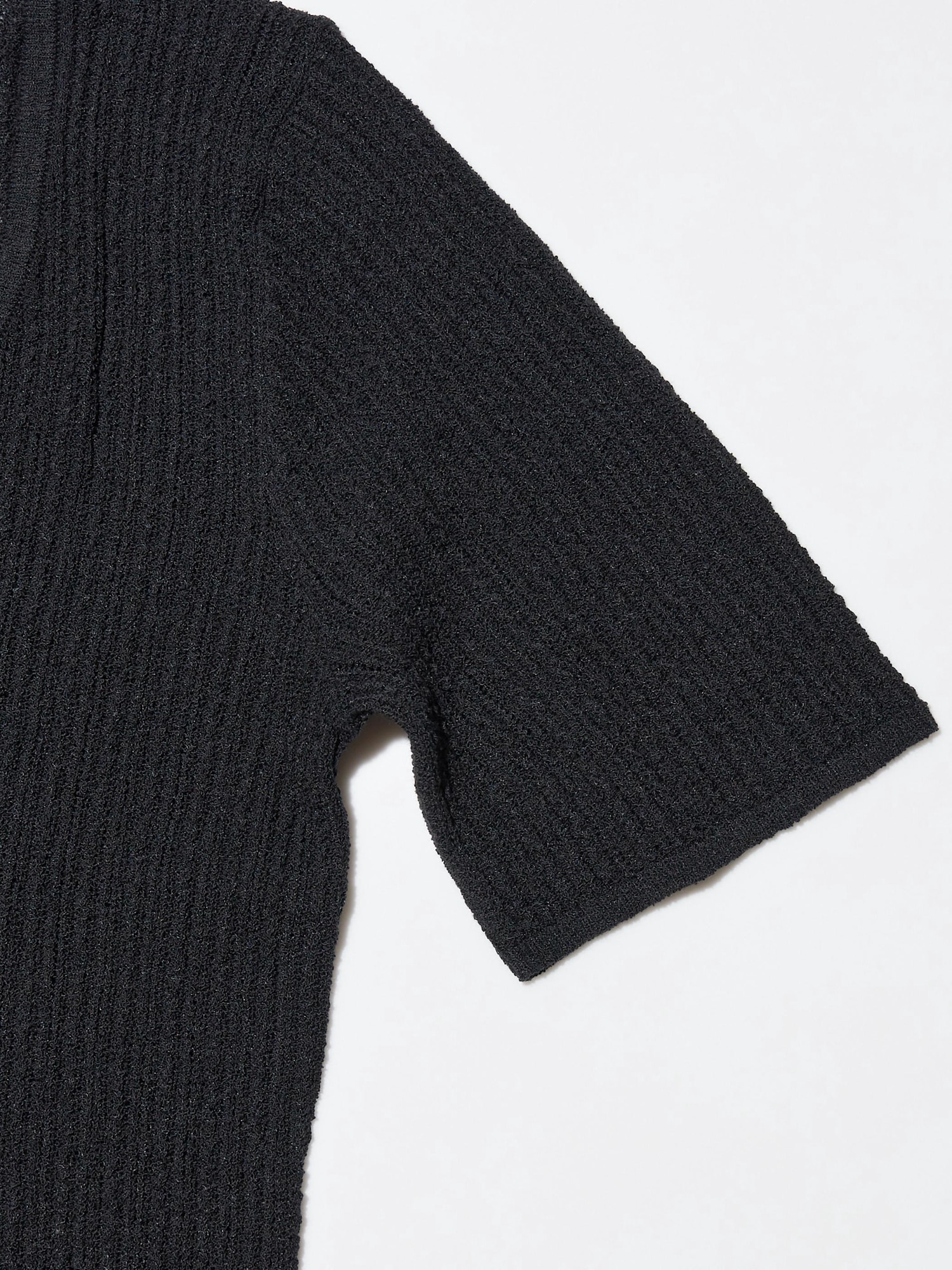 [COSYHARU公式]Muscle Fit Round Short-Sleeved Knitwear COSYHARU (コシハル) - マッスルフィットラウンド半袖ニット