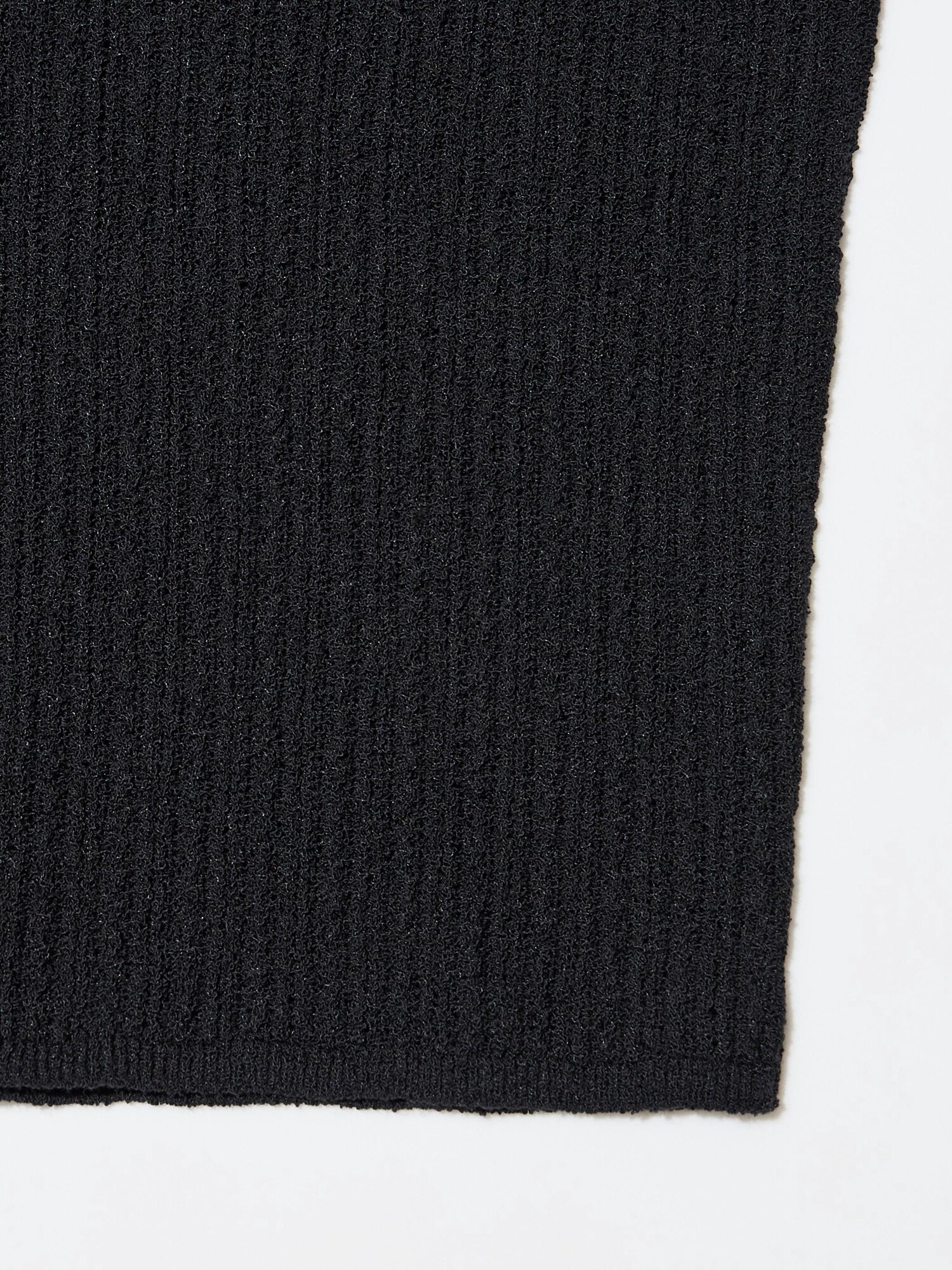 【YOURNUS】Eti Basic Half Neck Knit Lace Key Neck Half-Sleeve Short Sweater | UNIQLO US