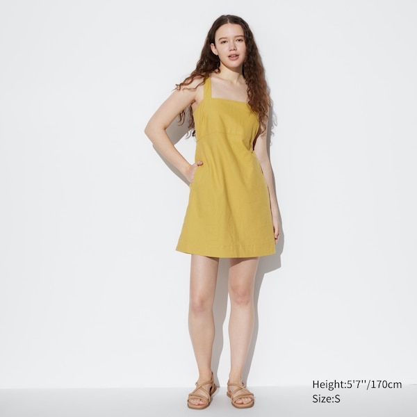 Linen Blend Sleeveless Mini Dress | UNIQLO US