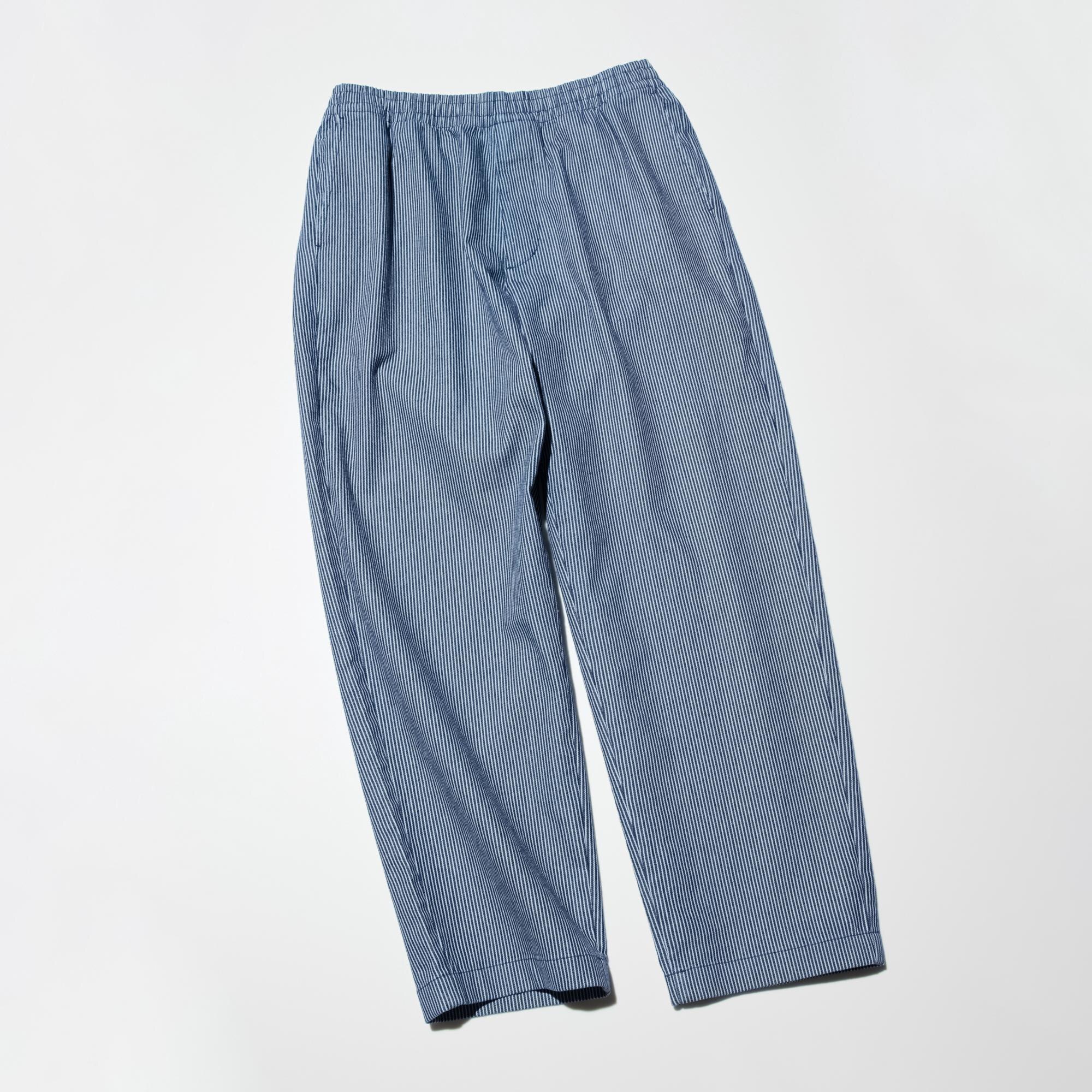 Cotton Relaxed Ankle Pants (Hickory) | UNIQLO US