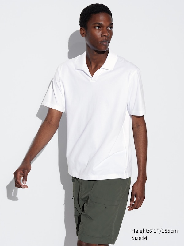 AIRism Cotton Jersey Skipper Polo Shirt | UNIQLO US