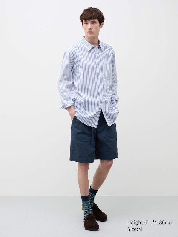 Broadcloth Shirt | Striped | UNIQLO US