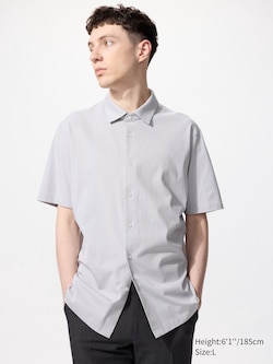 AIRism Cotton Full Open Polo Shirt