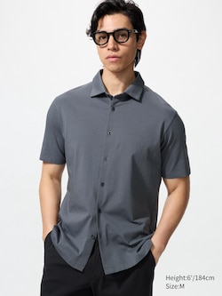 AIRism Cotton Full Open Polo Shirt