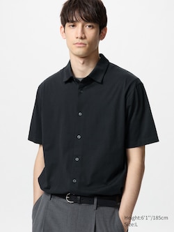 AIRism Cotton Full Open Polo Shirt