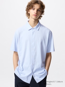 AIRism Cotton Full Open Polo Shirt