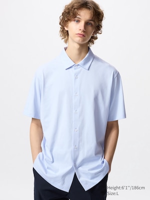 AIRism Cotton Full Open Polo Shirt