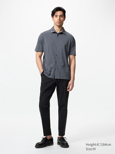 AIRism Cotton Full Open Polo Shirt
