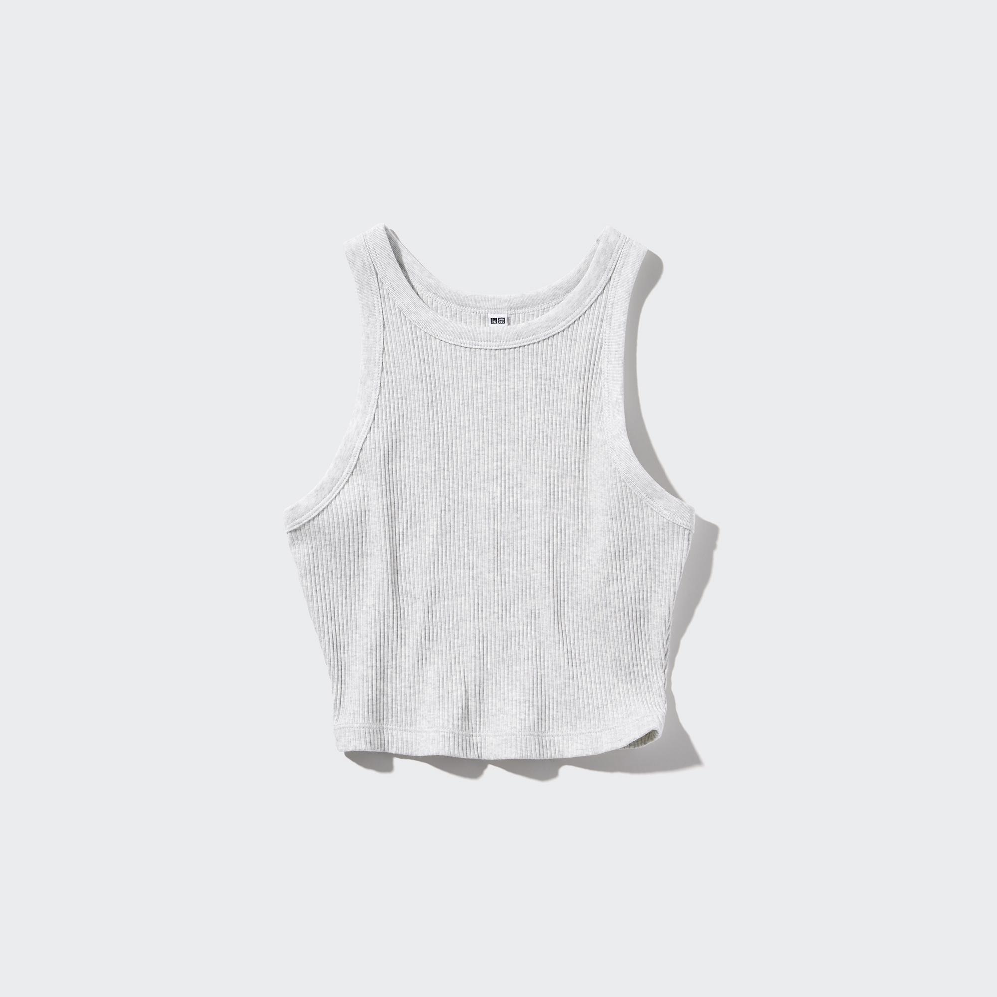 Ribbed Cropped Tank Top | UNIQLO US