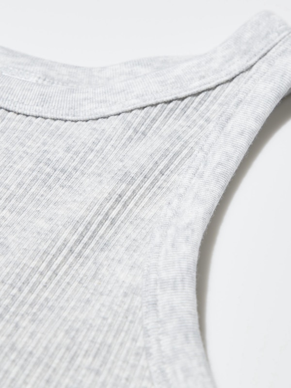 Ribbed Cropped Tank Top