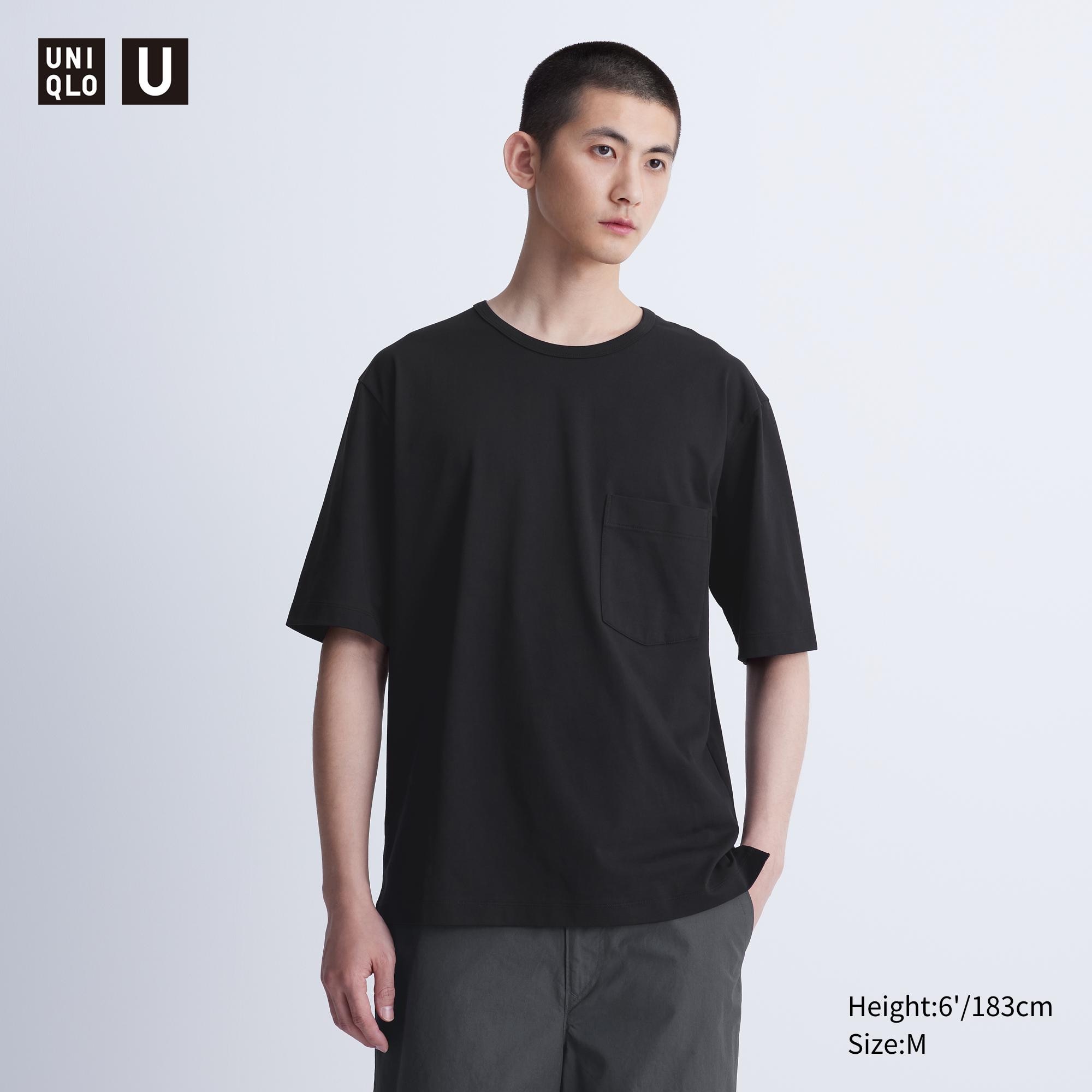 AIRism Cotton Relaxed Fit Half-Sleeve T-Shirt