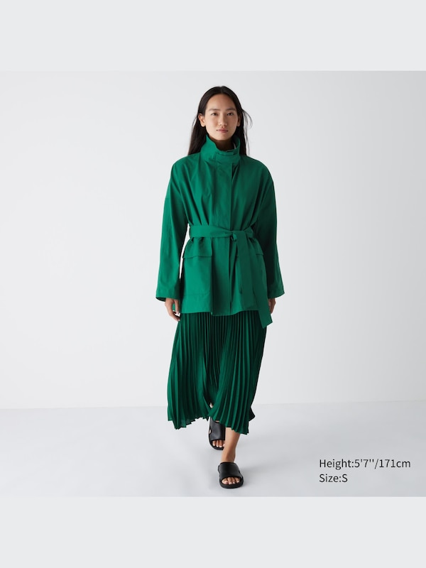 Stand Collar Oversized Coat