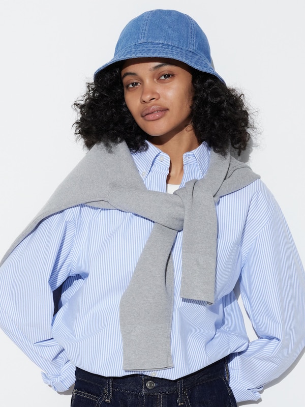 UV Protection Bucket Hat | Denim