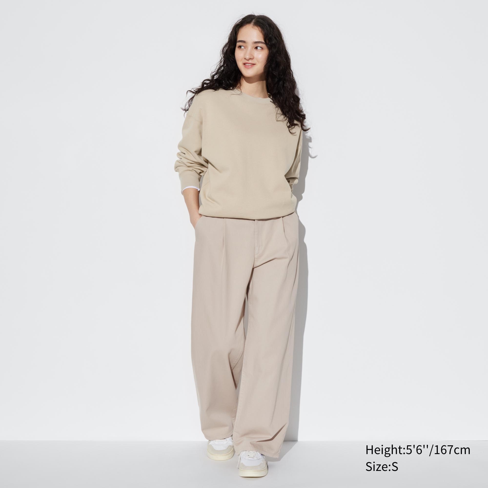 WOMEN'S ULTRA STRETCH AIRISM STRAIGHT WIDE PANTS | UNIQLO MY