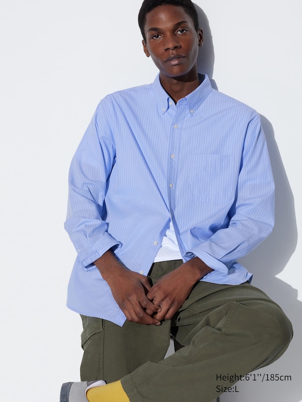 Broadcloth Shirt | Striped | UNIQLO US