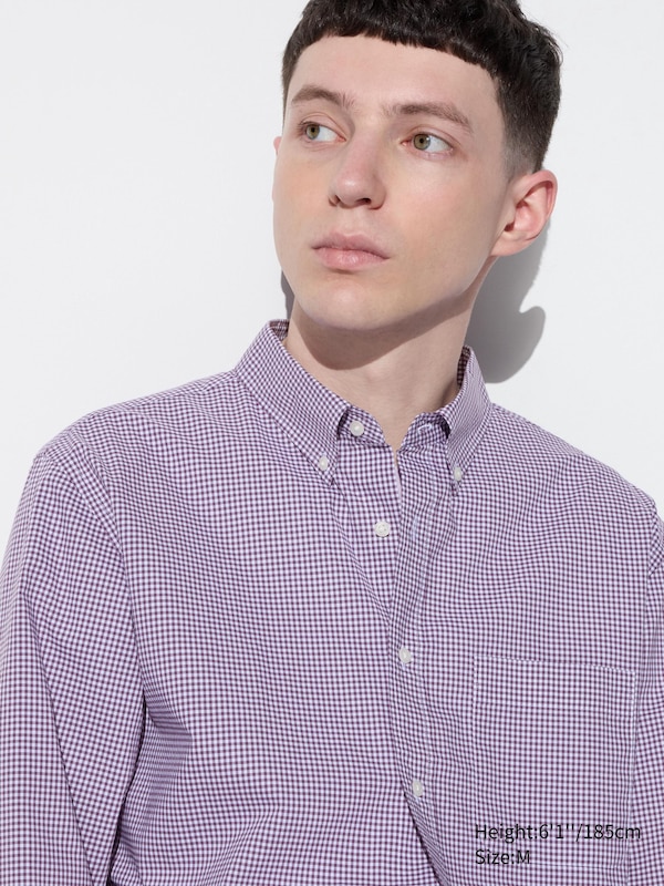 Broadcloth Shirt | Checked | UNIQLO US