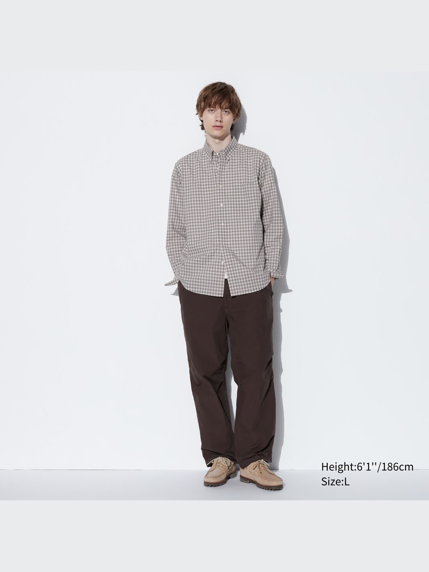 Broadcloth Shirt | Checked | UNIQLO US