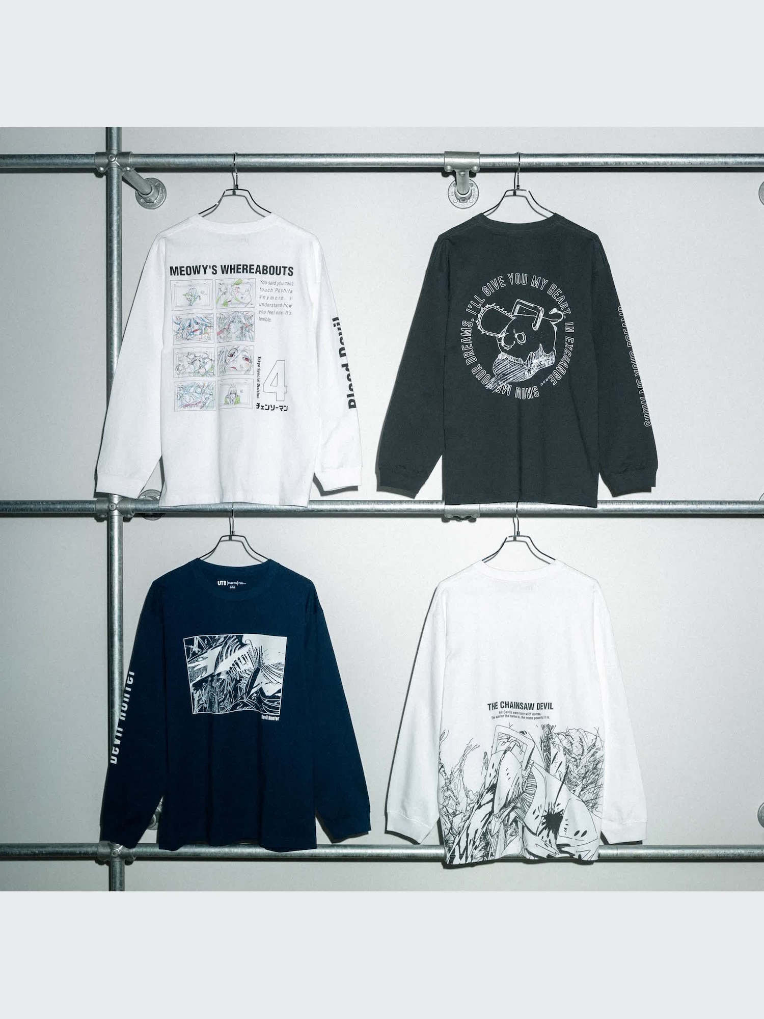 T-Shirt Oasis Kosuke Kawamura Long Sleeve Tee Unionjack Logo