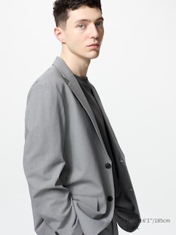 AirSense Blazer | Wool-Like | Checked