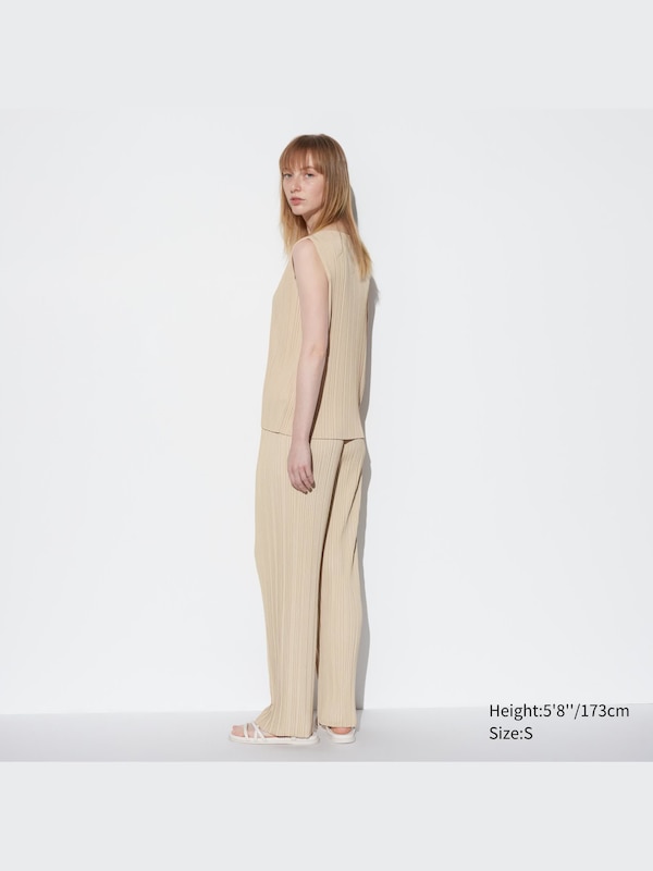 Pleated Straight Pants | Tall