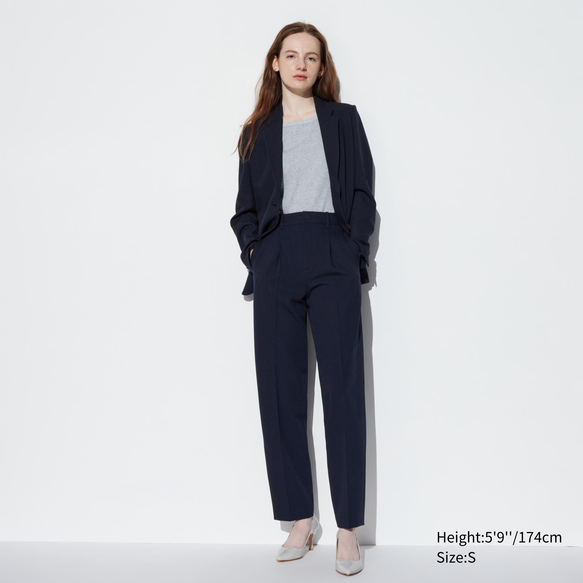 Pleated Dress Pants for Tall Women