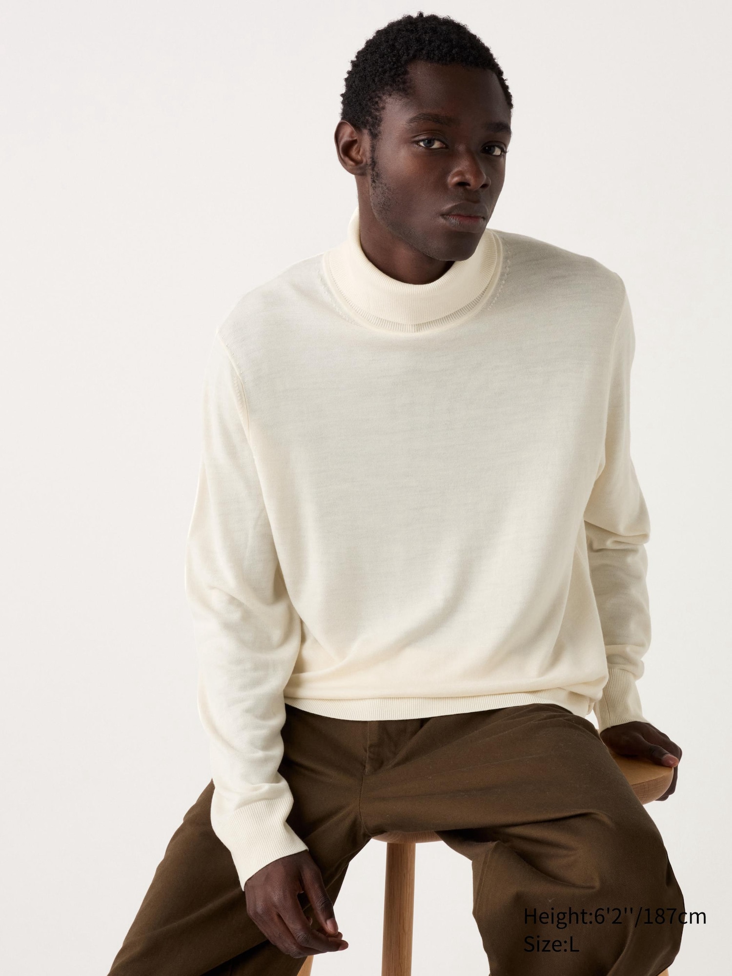 Mens turtleneck uniqlo hotsell