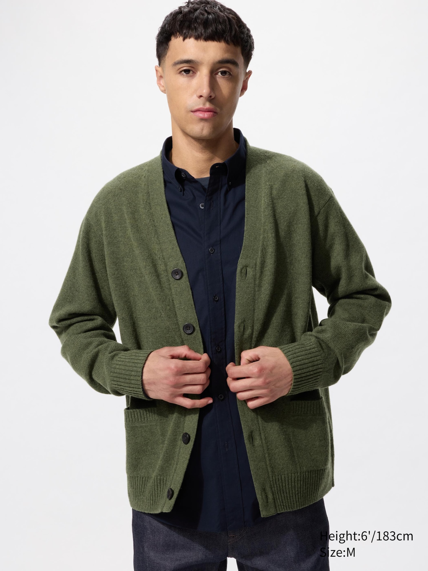 Lambswool Cardigan | UNIQLO US