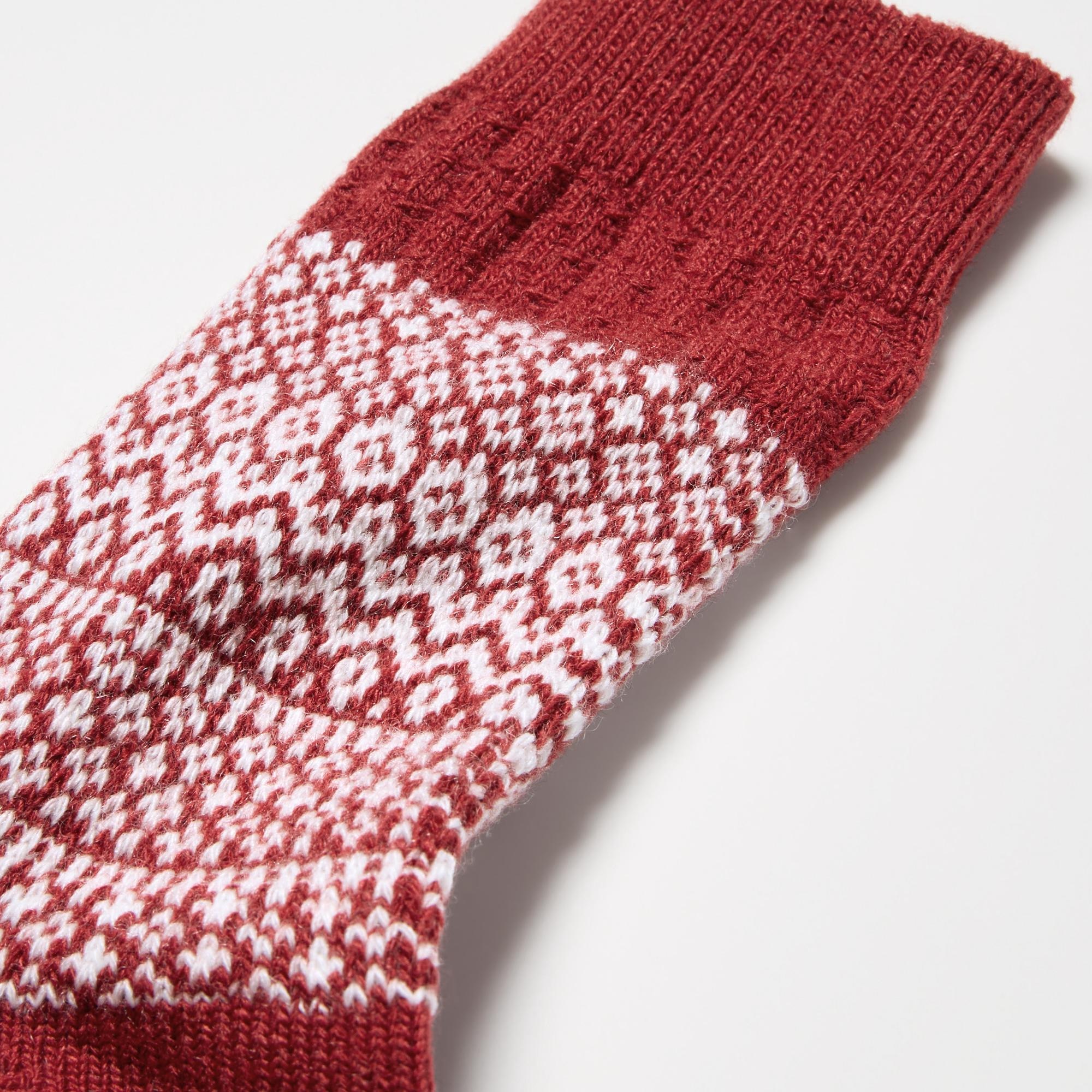 HEATTECH Socks | Fair Isle | UNIQLO US