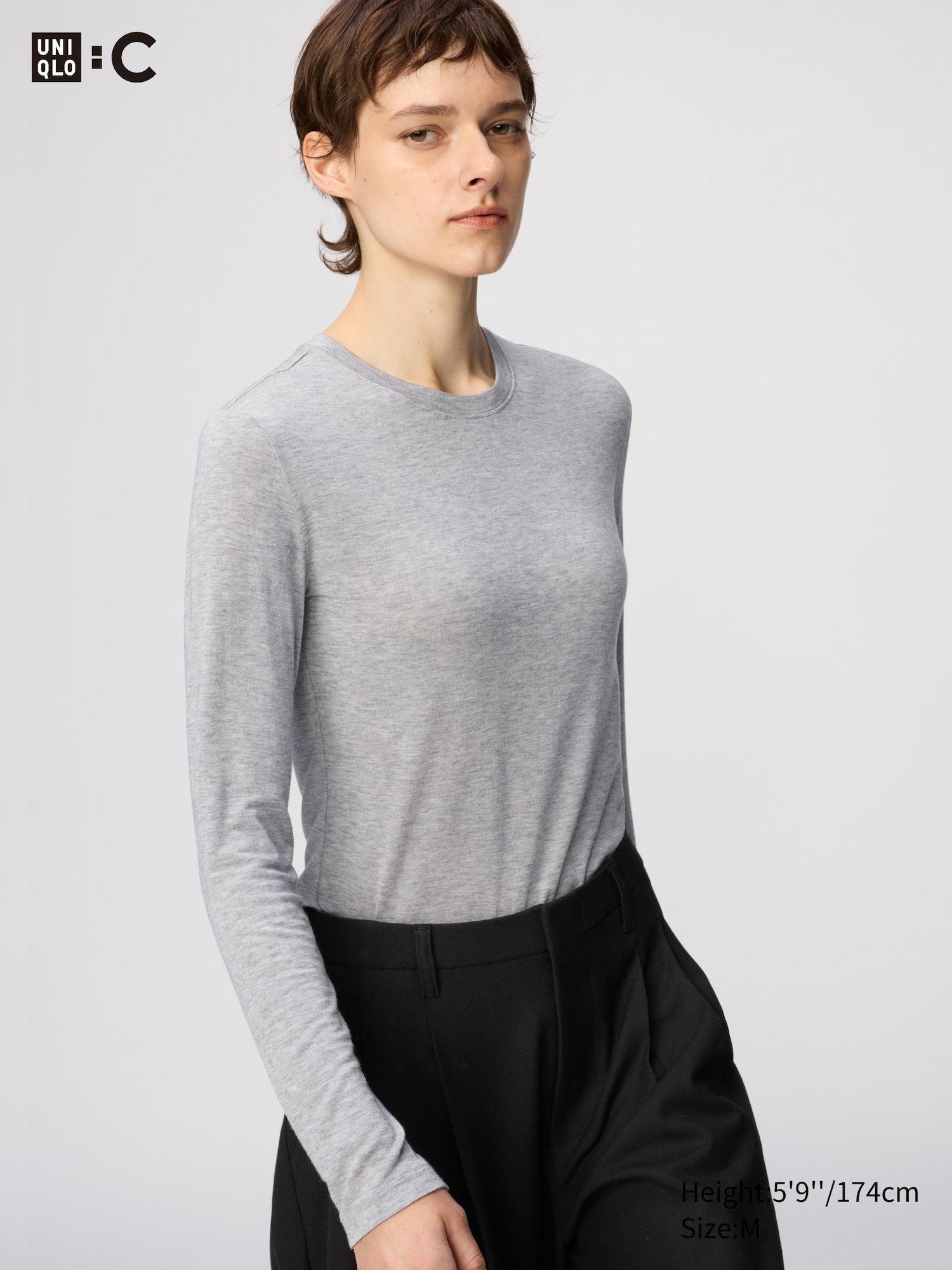 HEATTECH Cashmere Blend T-Shirt | Extra Warm