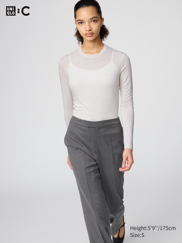 HEATTECH Cashmere Blend T-Shirt | Extra Warm