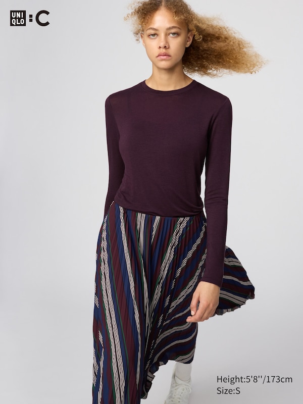 HEATTECH Cashmere Blend T-Shirt | Extra Warm