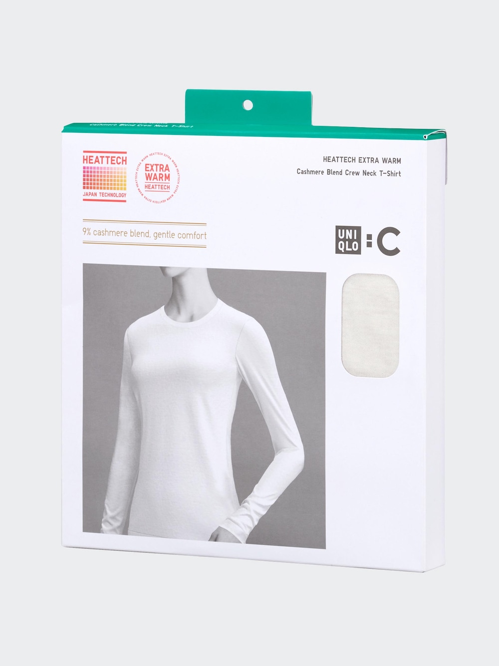 Uniqlo HEATTECH Cashmere Blend T-Shirt | Extra Warm — фото 6