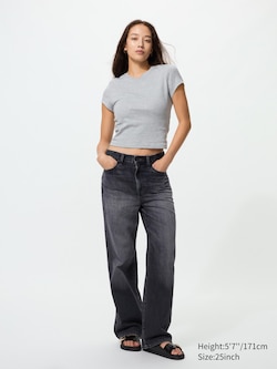 Wide Straight Jeans